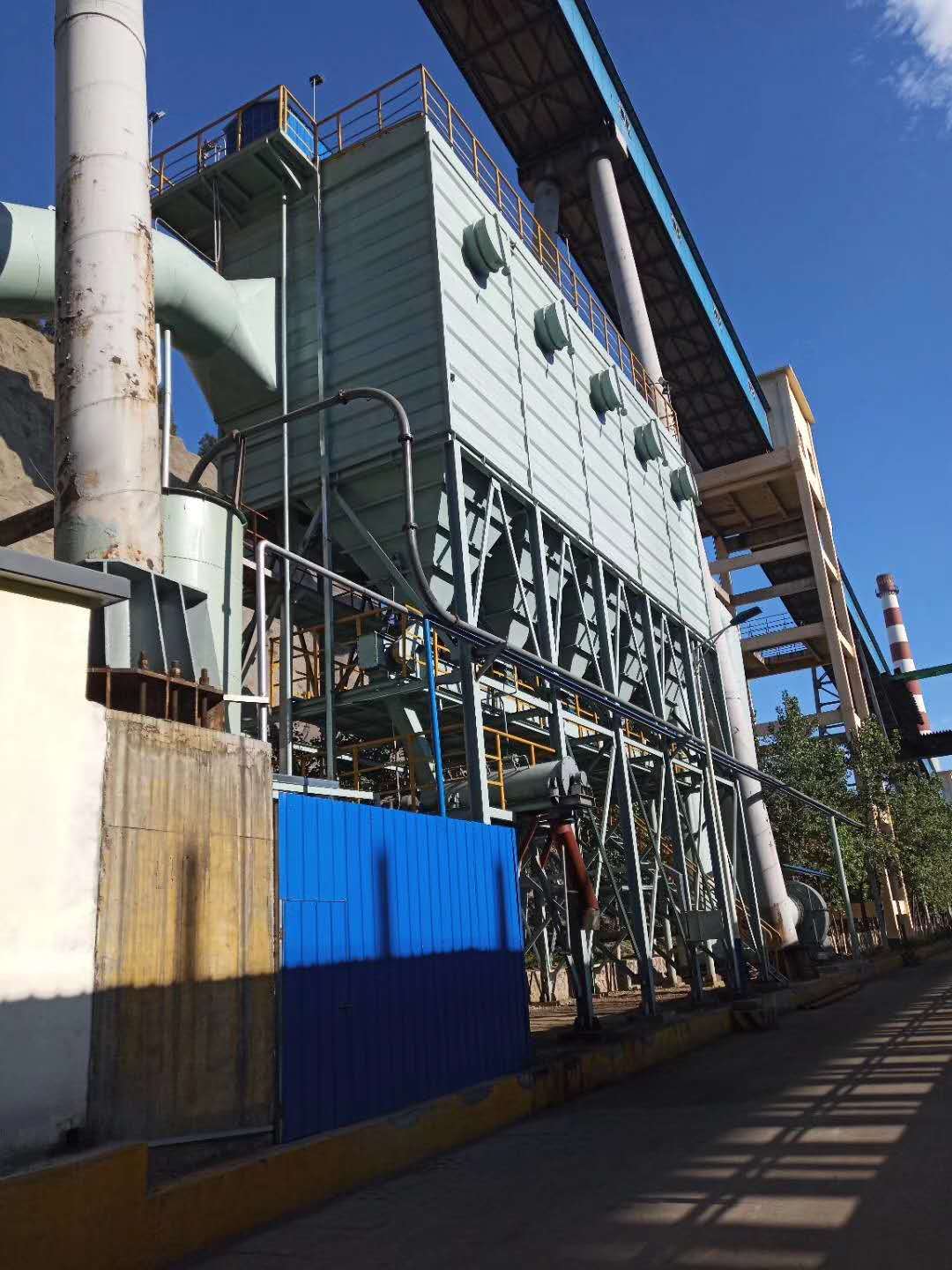 焦化廠焦爐機側除塵器改造